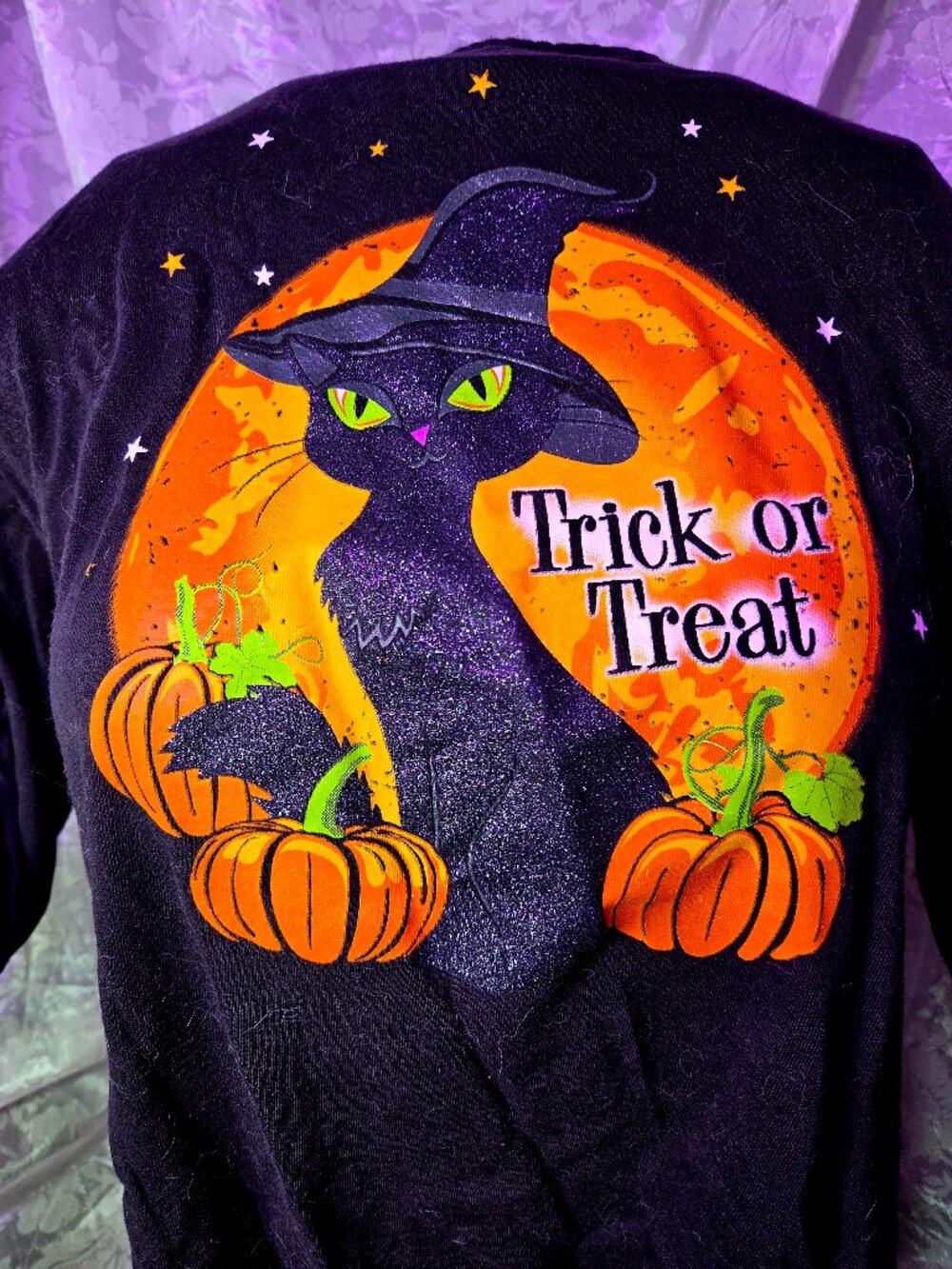 Holiday Editions Trick or Treat Halloween Long-sleeve T-Shirt